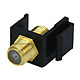 Image of Keystone Jack - Modular F Type (Black)