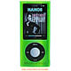 Image of Silicone Case with Diamond Shape Texture for iPod® Nano 5G - Green