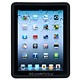 Image of Silicone Case with Circle Pattern for iPad® 1 - Black