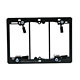 3-Gang Low Voltage Mounting Bracket