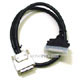 Image of 0.8 mm/HPDB50M VHDCI 0.8mm SCSI Cable - 6ft , Offset