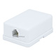 Image of Surface Mount 6P4C - 1 port (Compact Style)