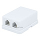 Image of Surface Mount 6P2C - 2 port (Compact Style)