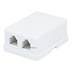 Image of Surface Mount 6P4C - 2 port (Compact Style)