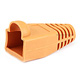Product image for [50pcs] RJ-45 Color Coded Strain Relief Boots - Orange