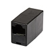 Cat5e Crossover Inline Coupler - Black