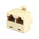 Image of T Adapter 8P8C - 1M/2F