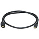 3ft 30AWG High Speed HDMI® Cable With Ethernet - HDMI® Mini Connector to HDMI® Connector - Black