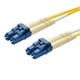Image of Fiber Optic Cable, LC/LC, Single Mode, Duplex - 25 meter (9/125 Type) - Yellow