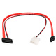 16inch Micro SATA to SATA Data and Power Combo Cable