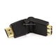 Product image for HDMI� Port Saver Adapter (Male to Female) - 360 Degree Swiveling Type 