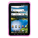 Silicone Case with Fingerprint Pattern for 7 inch Galaxy Tab - Pink