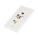 Image of Cat5e / F-Type / BNC Wall Plate (Cat5e + F-Type + BNC) - Coupler Type