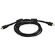 Product image for 6ft 28AWG High Speed HDMI® Cable With Ethernet  w/ Ferrite Cores - Black