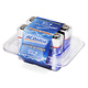 Product image for ACDelco Maximum Power 9-Volt Alkaline Battery 4-Pack, Re-closable