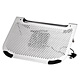 Product image for Multi Purpose Laptop Cooling Stand w/ Removable 80mm Fan - Gray