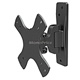 Image of 2-Way Adjustable Tilt & Swivel Wall Mount Bracket (Max 33 llbs, 13~23 inch), Black
