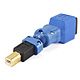 USB 3.0 B Female to USB 2.0 B Male Adapter (Gold Plated)