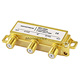 Product Image for PREMIUM 2 way Coax Cable Splitter F type Screw - 5~2400 MHz (for Video VCR Cable TV antenna)
