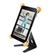 Image of Aluminum X-Form Rotatable Desktop Stand for all 9.7-inch iPad® - Black