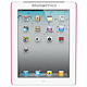 Image of Premium Polycarbonate Case w/ Rubber Coating for iPad® 2, iPad 3, iPad 4 - Pink
