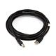 Product Image for 15ft USB 2.0 A Male to B Male 28/24AWG Cable 