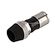 Product image for [50pcs] Male F connector w/ Integrated Port Seal and Extended Body for RG-6U  