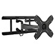 Image of Ultra-SLIM Adjustable Tilting/SwivelingTV Wall Mount Bracket for LCD LED Plasma (Max 55 lbs, 17~37 inch)