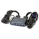 2 Port Linxcel USB KVM Switch w/ Audio Support and built-in Cables