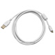 Image of 6ft USB 2.0 A Male to Micro 5pin Male 28/24AWG Cable w/ Ferrite Core (Gold Plated) - WHITE