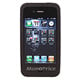 Image of Premium Tread Pattern Silicone Case for iPhone® 4/4s - Black