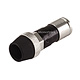 Product image for [50pcs] Male F connector w/ Integrated Port Seal and Moisture Preventing Port Seals for RG-6U  