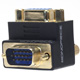Image of VGA Coupler (Female to Male) - 90 Degree (Gold Plated)