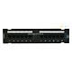 Image of Cat6 Mini Patch Panel 110 Type 12 Port (568A/B Compatible),Vertical