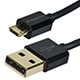 Image of Premium USB to Micro USB Charge & Sync Cable 6ft- Black