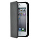 Image of Leatherette Stand/Cover for iPhone® 5/5s - Black