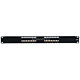 Product image for Cat5 Enhanced 45 Degree Patch Panel 12P (568A/B Compatible)