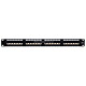 Product image for Cat5 Enhanced 45 Degree Patch Panel 24P (568A/B Compatible)