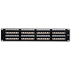 Product image for Cat5 Enhanced 45 Degree Patch Panel 48P (568A/B Compatible)