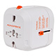 Image of Compact Cube Universal Travel Adaptor - White