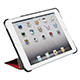 Product image for Synthetic Leather Stand/Cover with Magnetic Latch for <font color=red>iPadŽ mini</font> - Red
