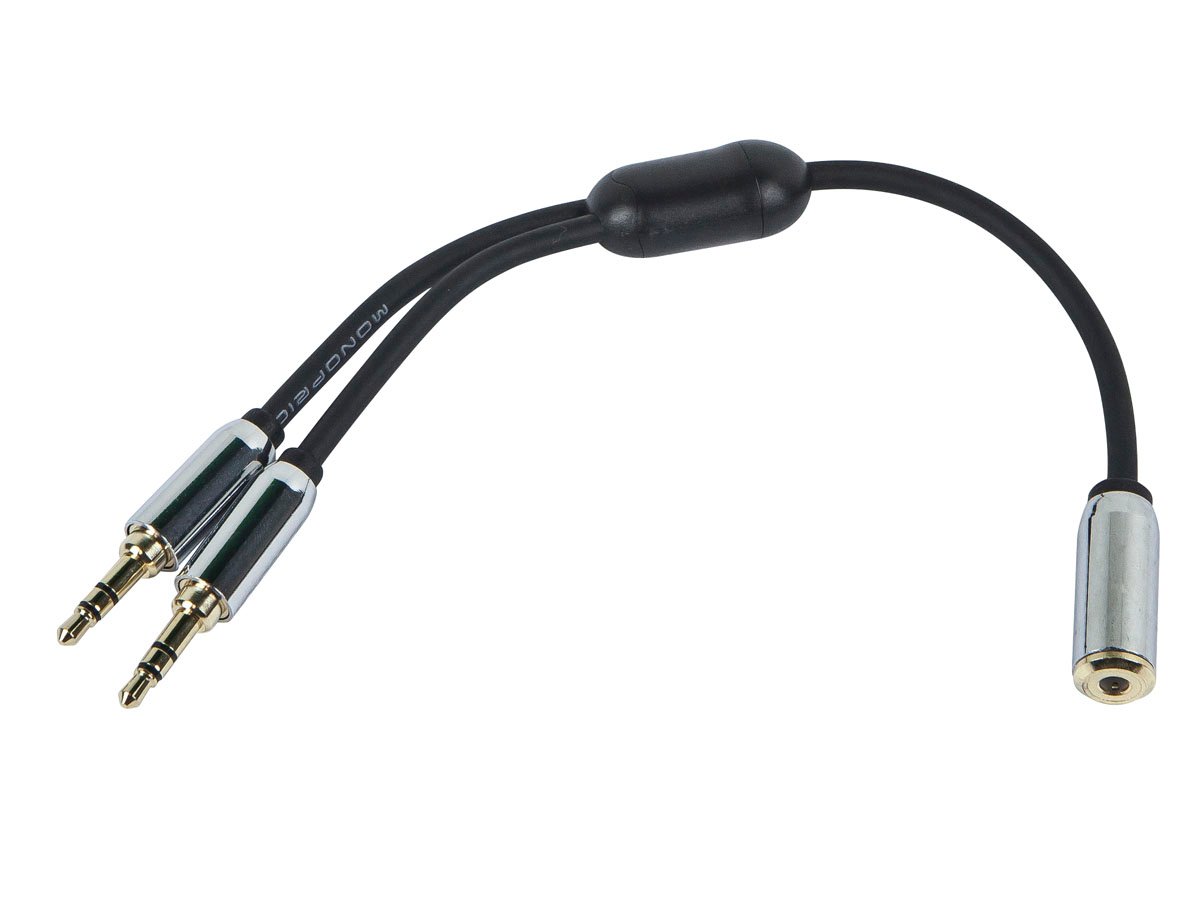 Designed for Mobile 6inch 3.5mm Stereo Jack Splitter