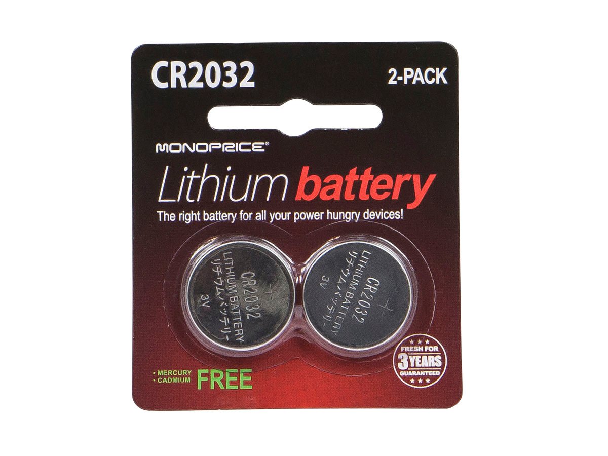 3v lithium battery cr2032