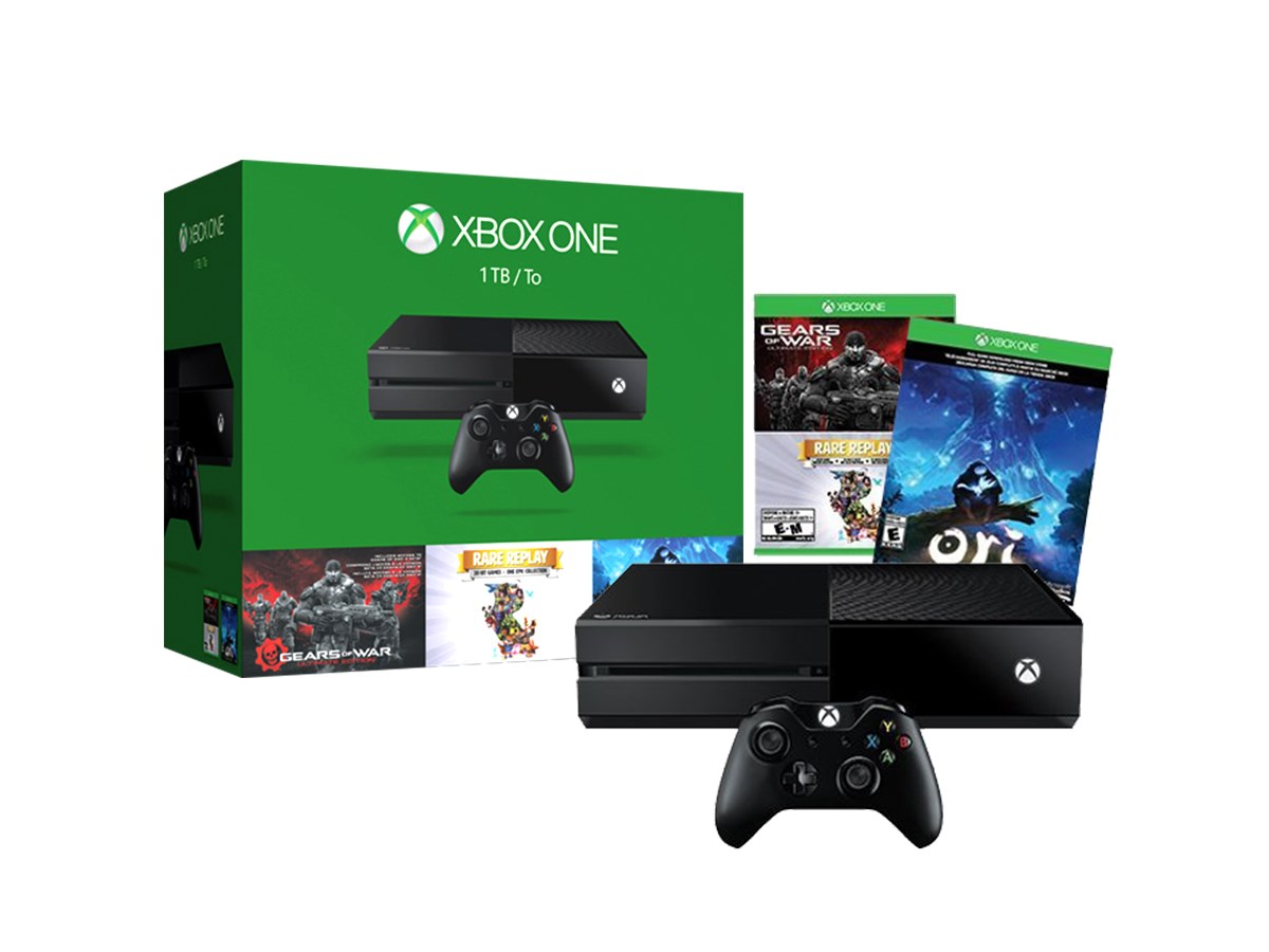 Xbox One 1TB Console - 3 Games Holiday Bundle (Gears of War ...