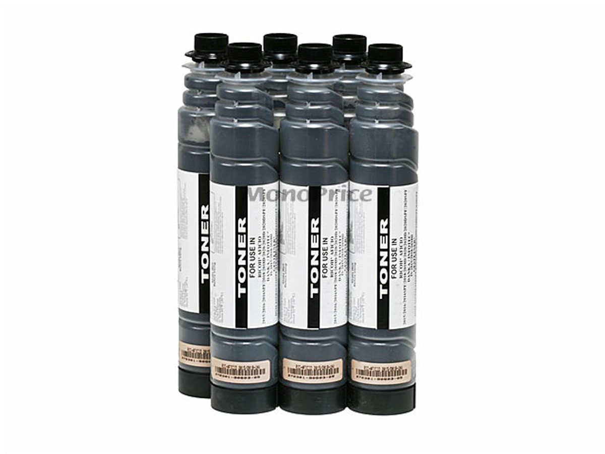 Large Product Image for 6 pack 260g ctg per ctn Toner Type 1130D, 888215 for Ricoh Aficio 2015, 2016/SPF 2018/D, 2020/D/DSPF/SPF, Danka/Infotec IS-2015/2018/D, Gestetner DSM 615/616/616SPF/618/618D/620, Gestetner DSM-620D 