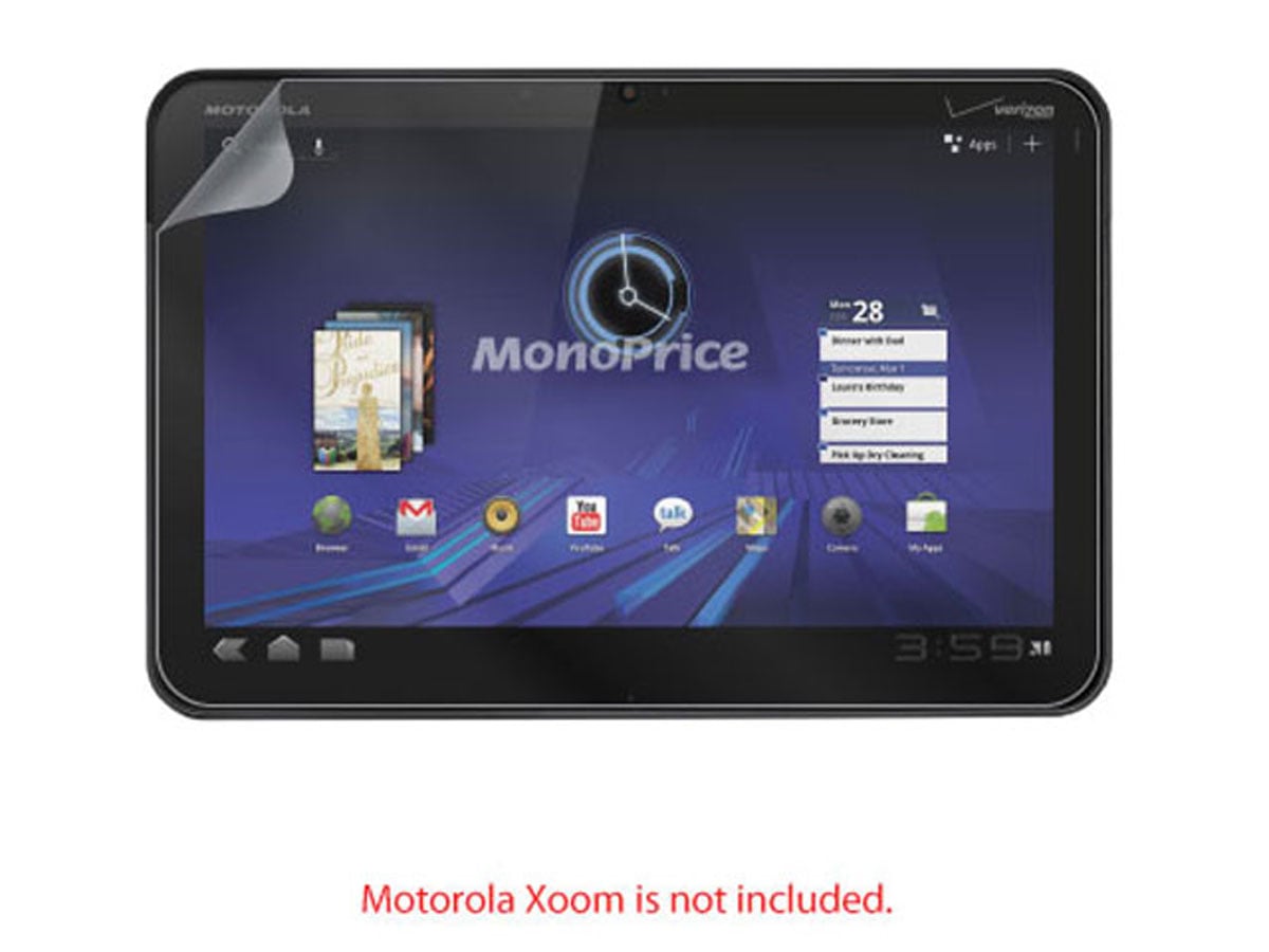 Large Product Image for Screen Protective Film w/ Privacy Finish for Motorola Xoom