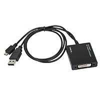 Product Image for MHL to DVI Adapter - Black