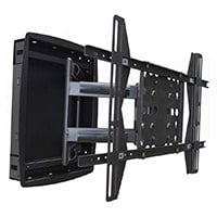 Monoprice Recessed Full-Motion Articulating TV Wall Mount Bracket - For LED TVs 32in to 60in, Max Weight 200 lbs, Extension Range of 4.4in to 29.8in, VESA Patterns Up to 600x400