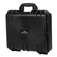 Pure Outdoor by Monoprice Weatherproof Hard Case with Customizable Foam, 19 x 16 x 6 in