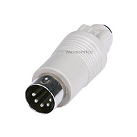 Product Image for DIN5M/MDIN6F, PS/2 to AT, Adaptor